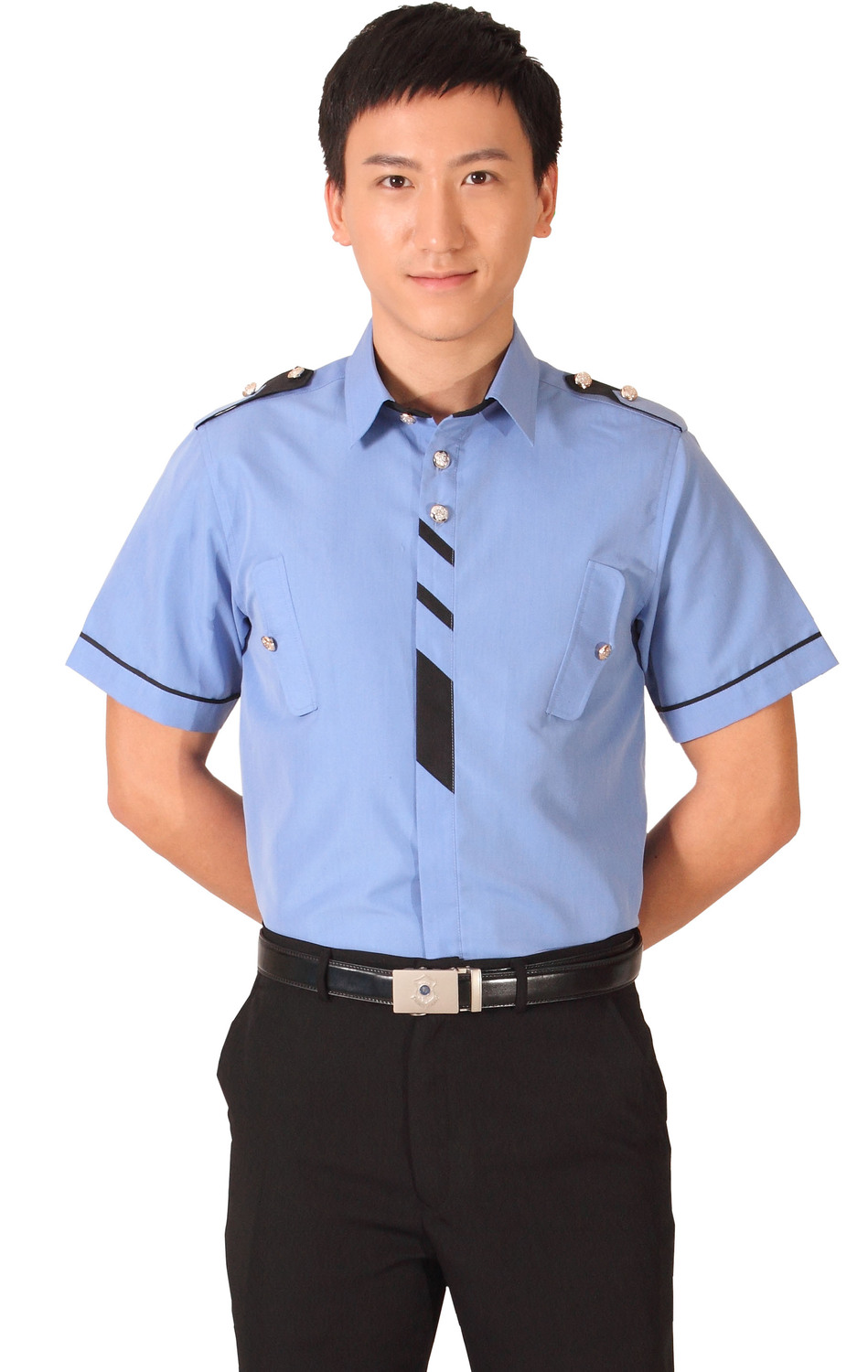 材质: 65t35c高密度加厚 类型: 男装保安服套装 可做女装同款 颜色